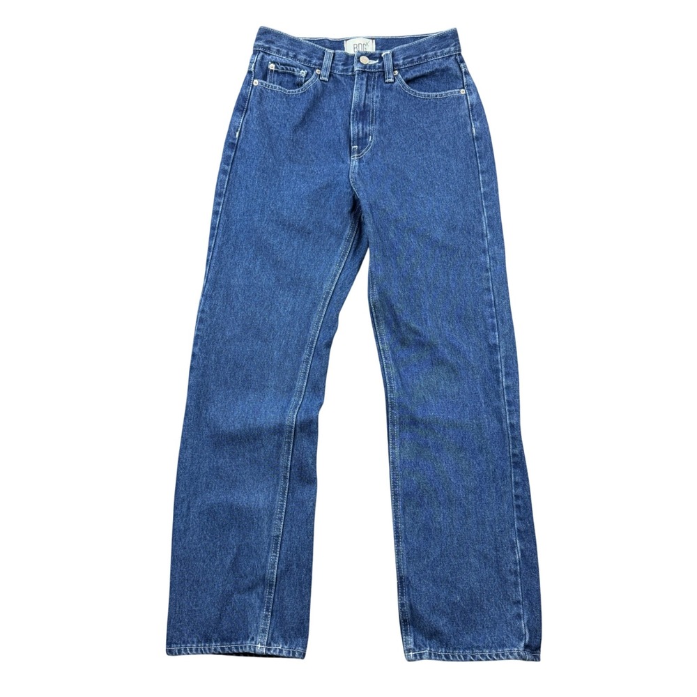 BDG Urban Outfitter Cowboy Jean Size 27 Medium Wash High Rise Straight Leg Denim